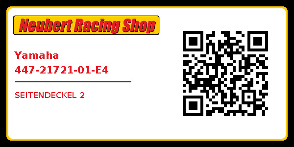 Yamaha 447-21721-01-E4