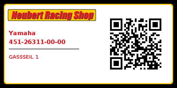 Yamaha 451-26311-00-00