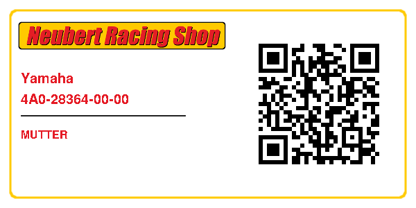 Yamaha 4A0-28364-00-00