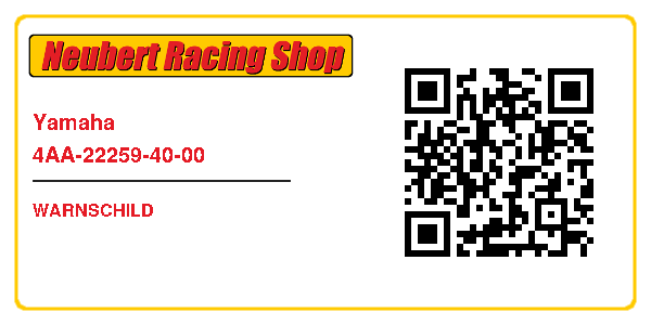 Yamaha 4AA-22259-40-00