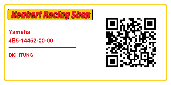 Yamaha 4B5-14452-00-00