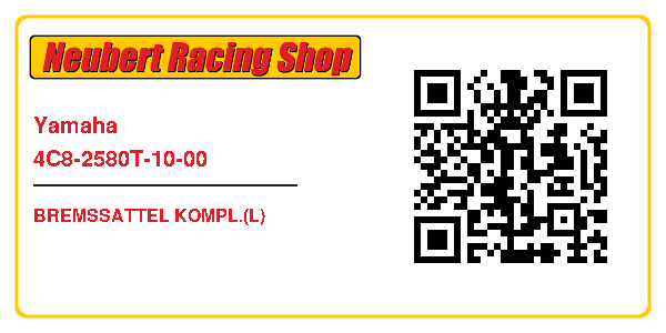 Yamaha 4C8-2580T-10-00