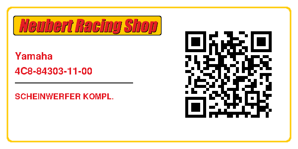 Yamaha 4C8-84303-11-00