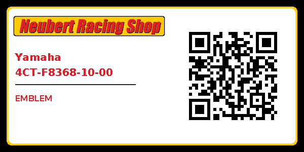 Yamaha 4CT-F8368-10-00