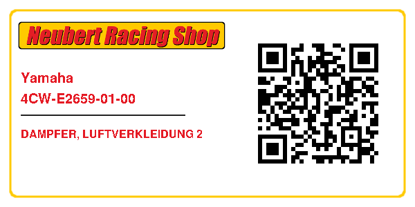 Yamaha 4CW-E2659-01-00