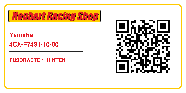 Yamaha 4CX-F7431-10-00