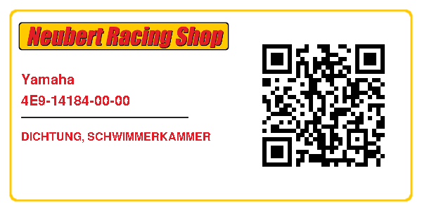 Yamaha 4E9-14184-00-00