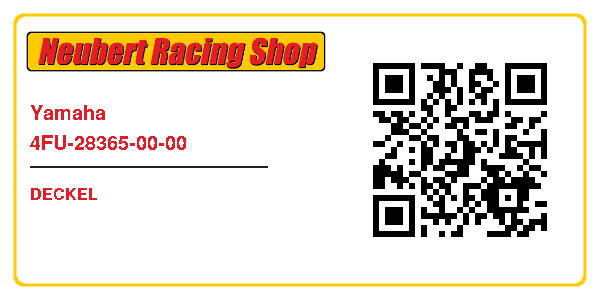 Yamaha 4FU-28365-00-00