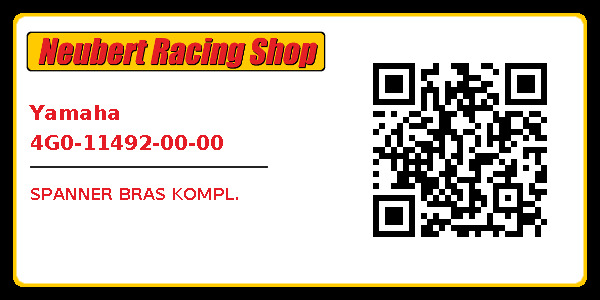 Yamaha 4G0-11492-00-00