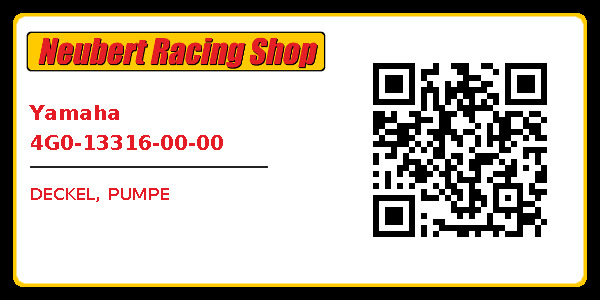 Yamaha 4G0-13316-00-00