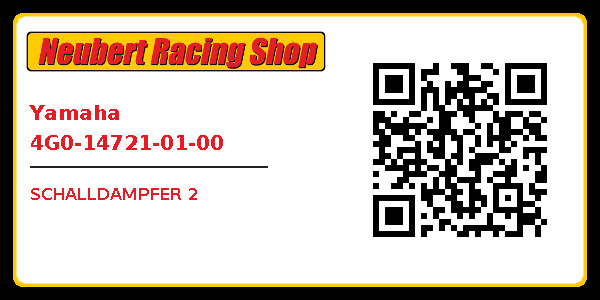 Yamaha 4G0-14721-01-00