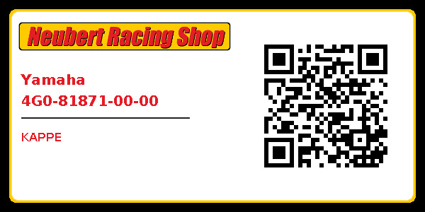 Yamaha 4G0-81871-00-00