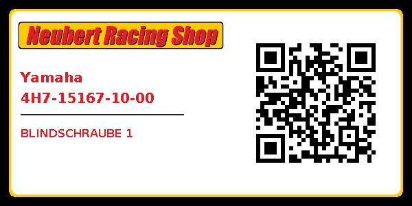 Yamaha 4H7-15167-10-00