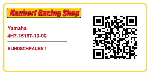 Yamaha 4H7-15167-10-00