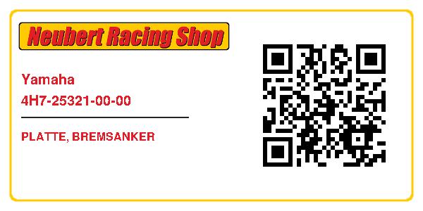 Yamaha 4H7-25321-00-00