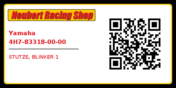 Yamaha 4H7-83318-00-00