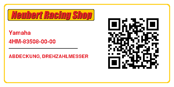 Yamaha 4HM-83508-00-00