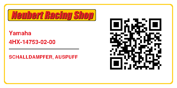 Yamaha 4HX-14753-02-00