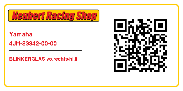 Yamaha 4JH-83342-00-00