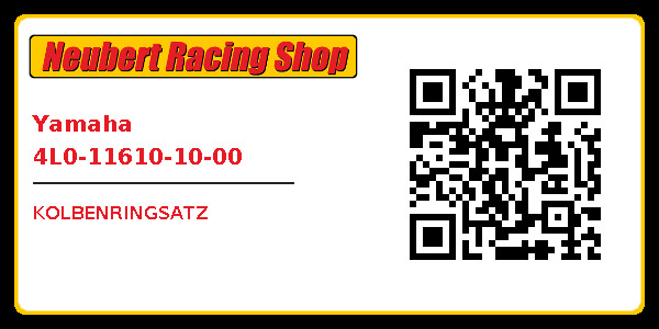 Yamaha 4L0-11610-10-00
