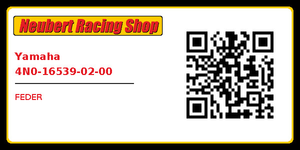 Yamaha 4N0-16539-02-00