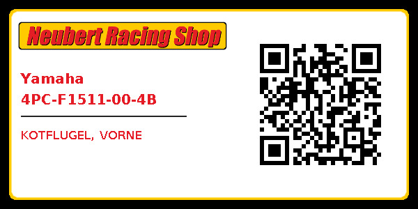 Yamaha 4PC-F1511-00-4B