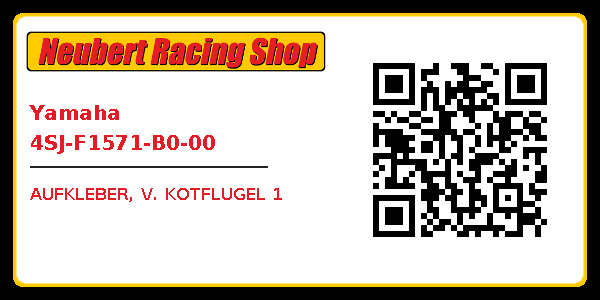 Yamaha 4SJ-F1571-B0-00