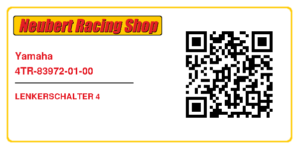 Yamaha 4TR-83972-01-00