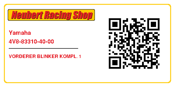 Yamaha 4V8-83310-40-00