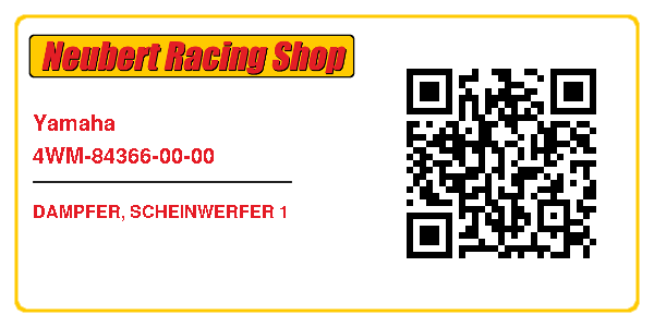 Yamaha 4WM-84366-00-00