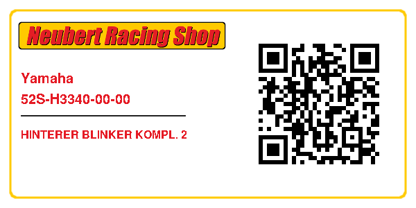 Yamaha 52S-H3340-00-00