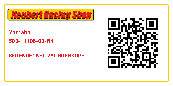 Yamaha 583-11186-00-R4