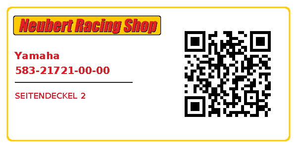 Yamaha 583-21721-00-00