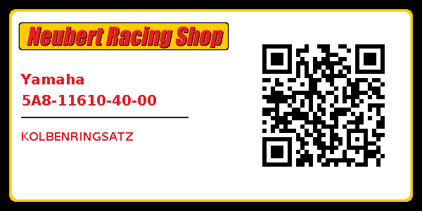 Yamaha 5A8-11610-40-00