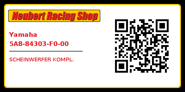 Yamaha 5A8-84303-F0-00