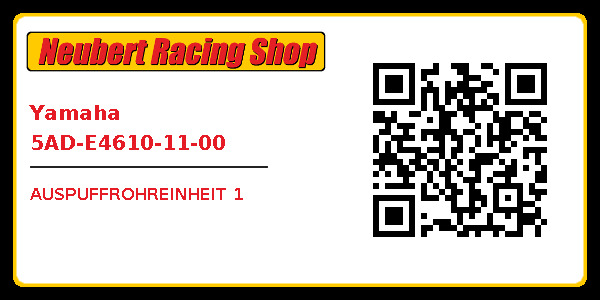 Yamaha 5AD-E4610-11-00