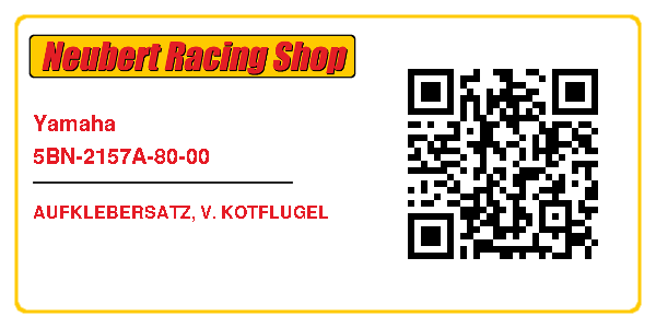 Yamaha 5BN-2157A-80-00