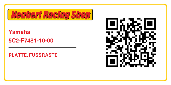 Yamaha 5C2-F7481-10-00