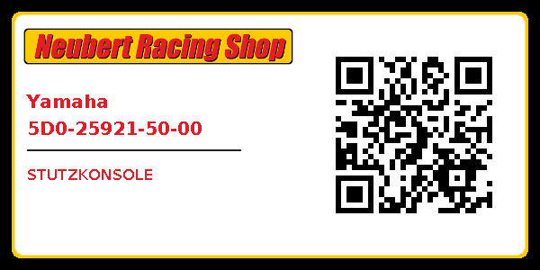 Yamaha 5D0-25921-50-00