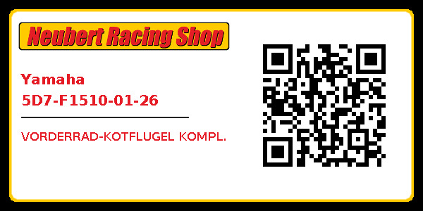Yamaha 5D7-F1510-01-26