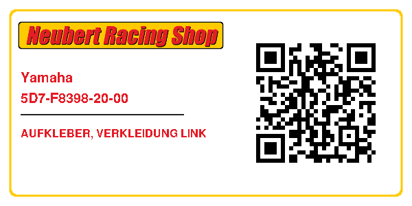 Yamaha 5D7-F8398-20-00
