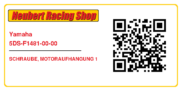 Yamaha 5DS-F1481-00-00