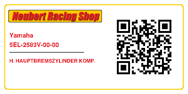 Yamaha 5EL-2583V-00-00