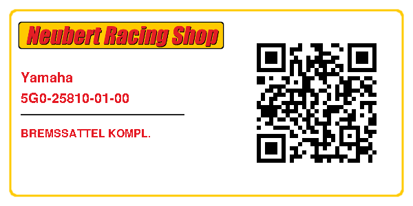 Yamaha 5G0-25810-01-00