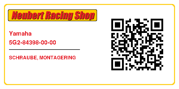 Yamaha 5G2-84398-00-00