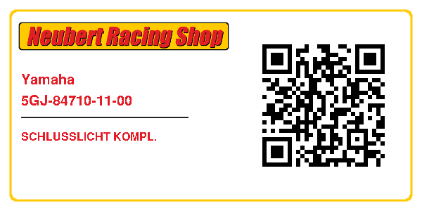 Yamaha 5GJ-84710-11-00