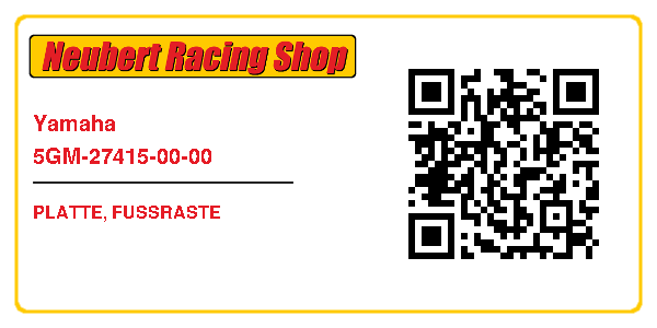 Yamaha 5GM-27415-00-00
