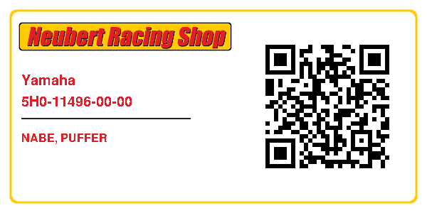 Yamaha 5H0-11496-00-00