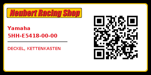 Yamaha 5HH-E5418-00-00