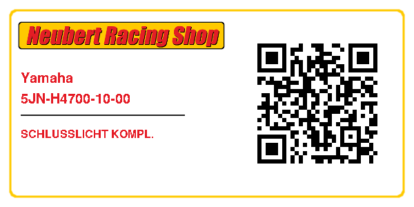 Yamaha 5JN-H4700-10-00